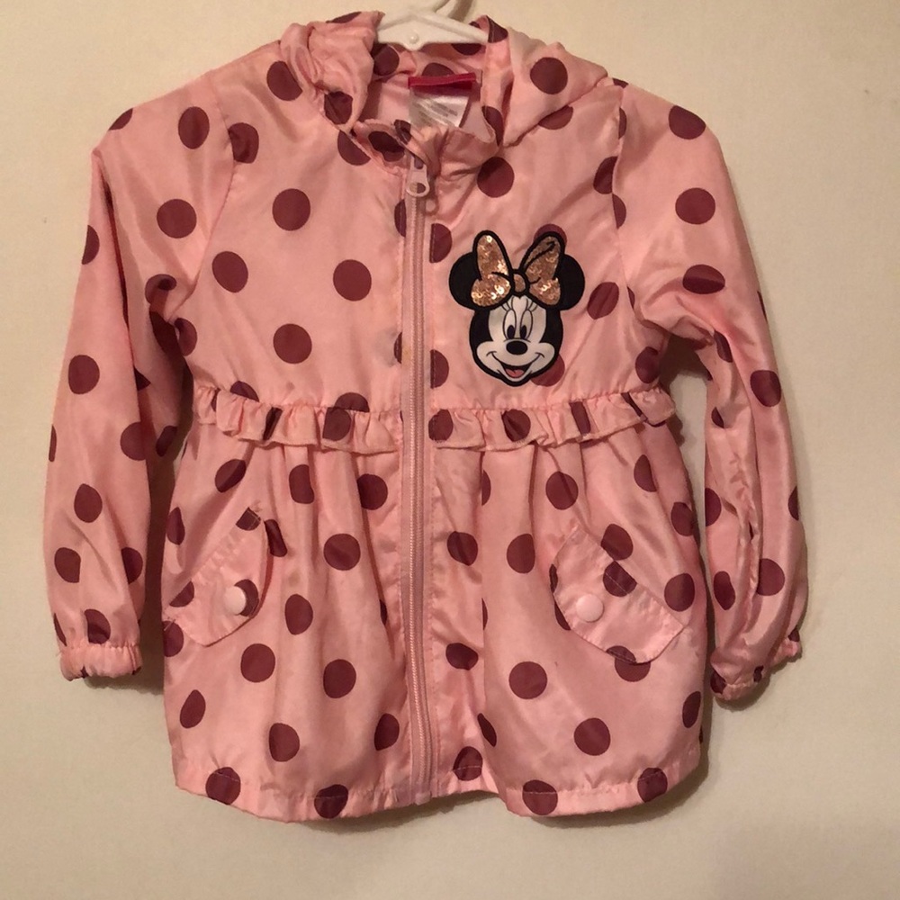 Toddler Disney Minnie Mouse Jacket Size 3t